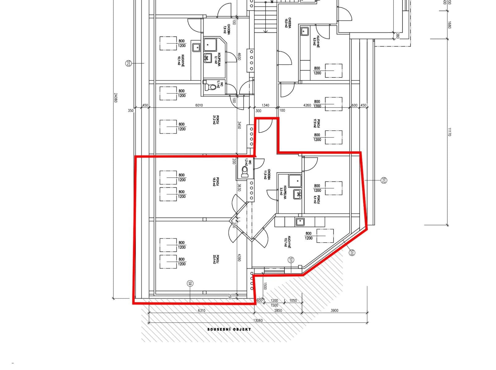 Prenájom bytu 3-izbový 83 m², Dornych, Brno, Jihomoravský kraj Prenájom bytu 3-izbový 83 m², Dornych, Brno, Jihomoravský kraj