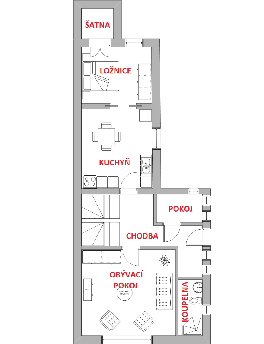Prenájom domu 80 m², pozemok 380 m², Spořická, Praha, Praha Prenájom domu 80 m², pozemok 380 m², Spořická, Praha, Praha