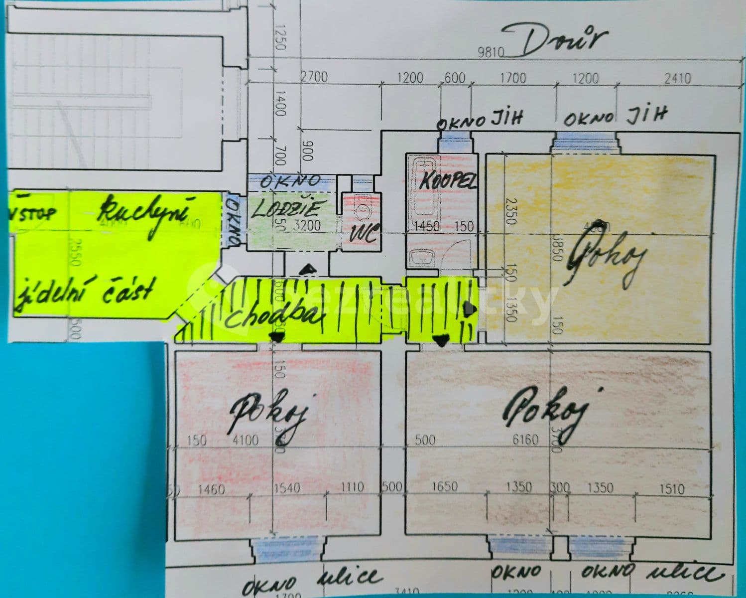 Prenájom bytu 3-izbový 90 m², Krásova, Praha, Praha Prenájom bytu 3-izbový 90 m², Krásova, Praha, Praha