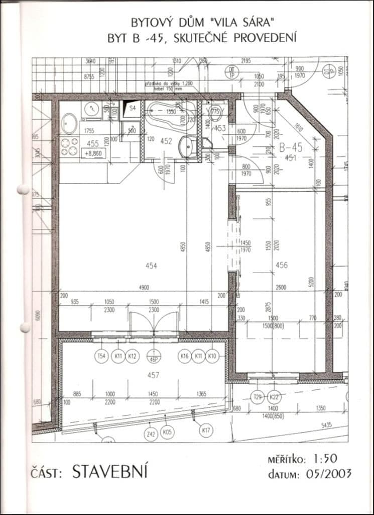 Prenájom bytu 2-izbový 55 m², Krejčího, Praha, Praha Prenájom bytu 2-izbový 55 m², Krejčího, Praha, Praha