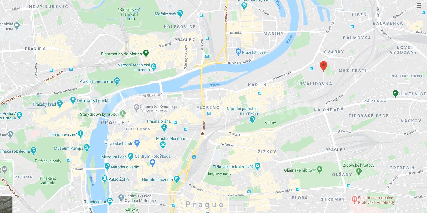 Prenájom bytu 3-izbový 72 m², Nekvasilova, Praha, Praha Prenájom bytu 3-izbový 72 m², Nekvasilova, Praha, Praha