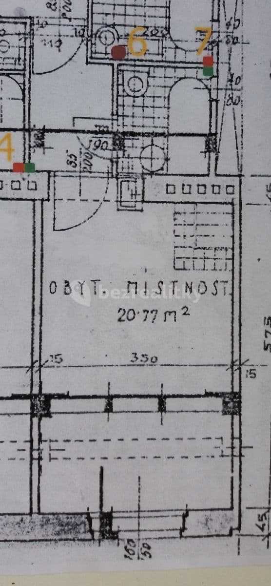 Prenájom bytu 1-izbový 28 m², Husinecká, Praha, Praha Prenájom bytu 1-izbový 28 m², Husinecká, Praha, Praha