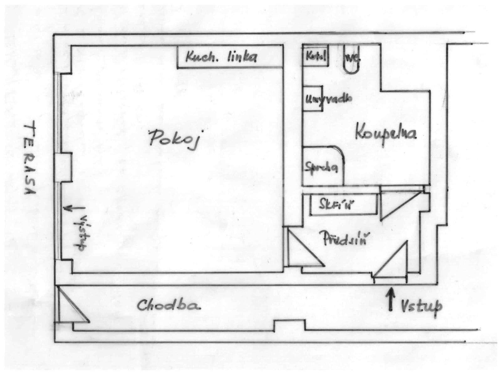 Prenájom bytu 1-izbový 34 m², Kroftova, Brno, Jihomoravský kraj Prenájom bytu 1-izbový 34 m², Kroftova, Brno, Jihomoravský kraj