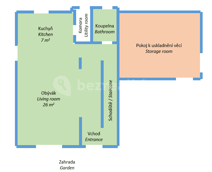 Prenájom domu 114 m², pozemok 638 m², Vokřínská, Praha, Praha Prenájom domu 114 m², pozemok 638 m², Vokřínská, Praha, Praha