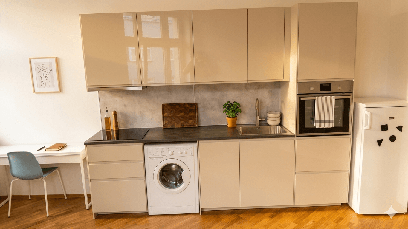 Prenájom bytu 1-izbový 25 m², Lihovarská, Praha, Praha Prenájom bytu 1-izbový 25 m², Lihovarská, Praha, Praha
