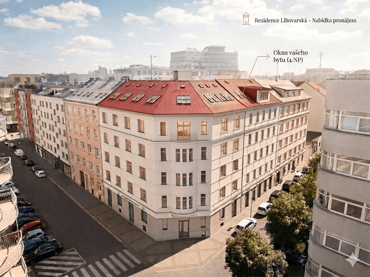 Prenájom bytu 1-izbový 25 m², Lihovarská, Praha, Praha Prenájom bytu 1-izbový 25 m², Lihovarská, Praha, Praha