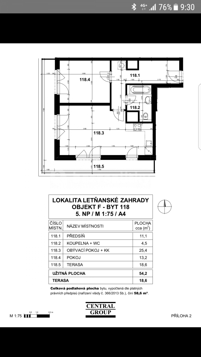 Prenájom bytu 2-izbový 58 m², Hlučkova, Praha, Praha Prenájom bytu 2-izbový 58 m², Hlučkova, Praha, Praha