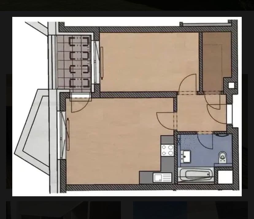 Prenájom bytu 2-izbový 48 m², Makedonská, Praha, Praha Prenájom bytu 2-izbový 48 m², Makedonská, Praha, Praha
