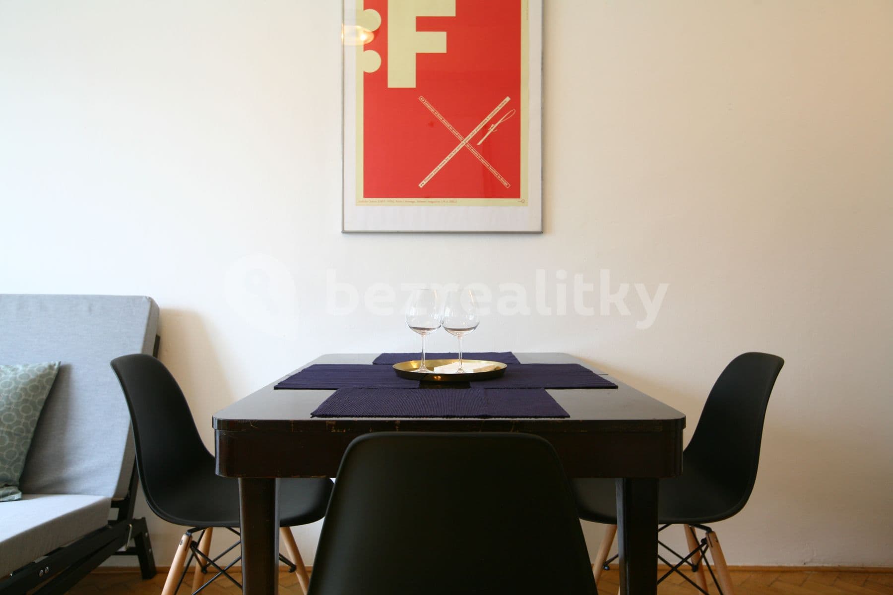 Prenájom bytu 2-izbový 45 m², Sokolovská, Praha, Praha Prenájom bytu 2-izbový 45 m², Sokolovská, Praha, Praha