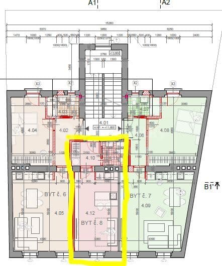 Prenájom bytu Garsoniéra 29 m², Moskevská, Praha, Praha Prenájom bytu Garsoniéra 29 m², Moskevská, Praha, Praha