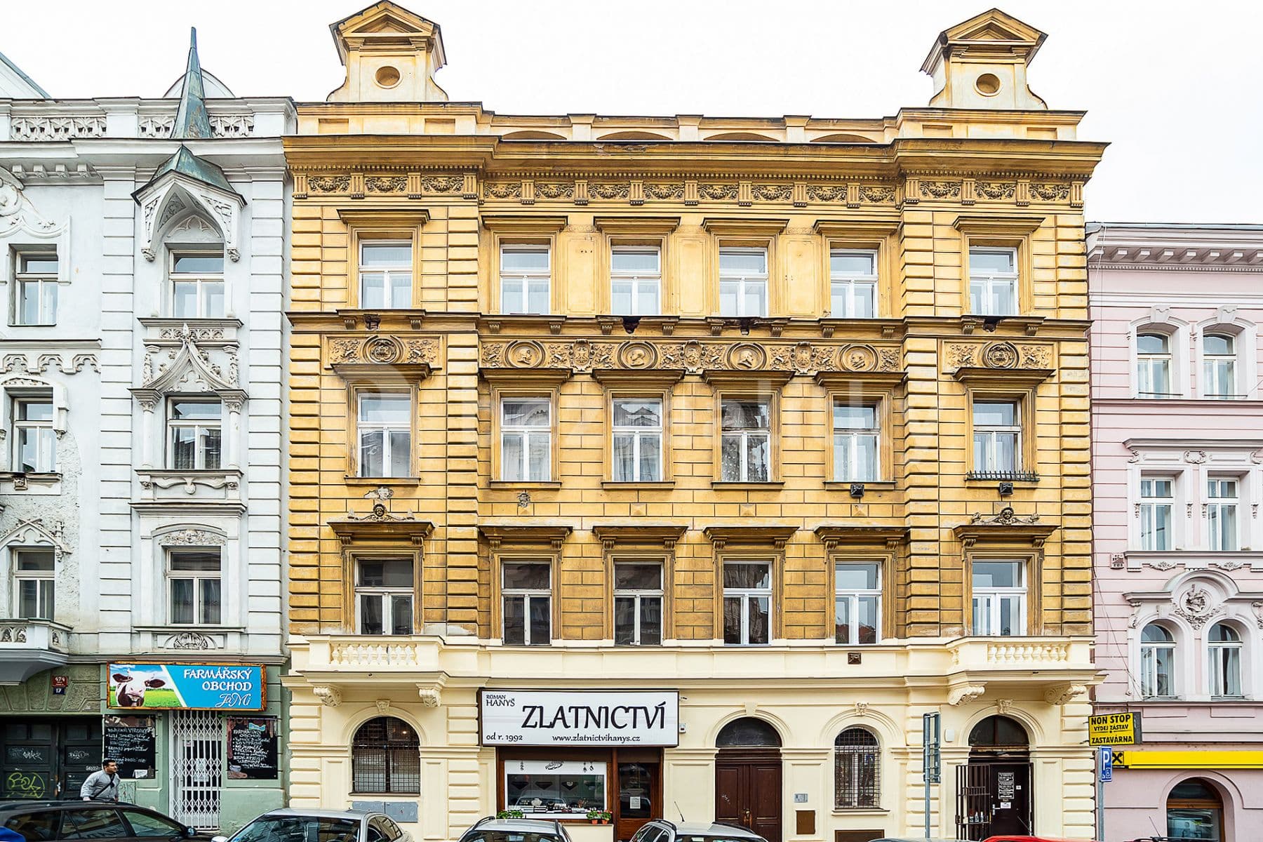 Prenájom bytu 2-izbový 36 m², Boleslavova, Praha, Praha Prenájom bytu 2-izbový 36 m², Boleslavova, Praha, Praha
