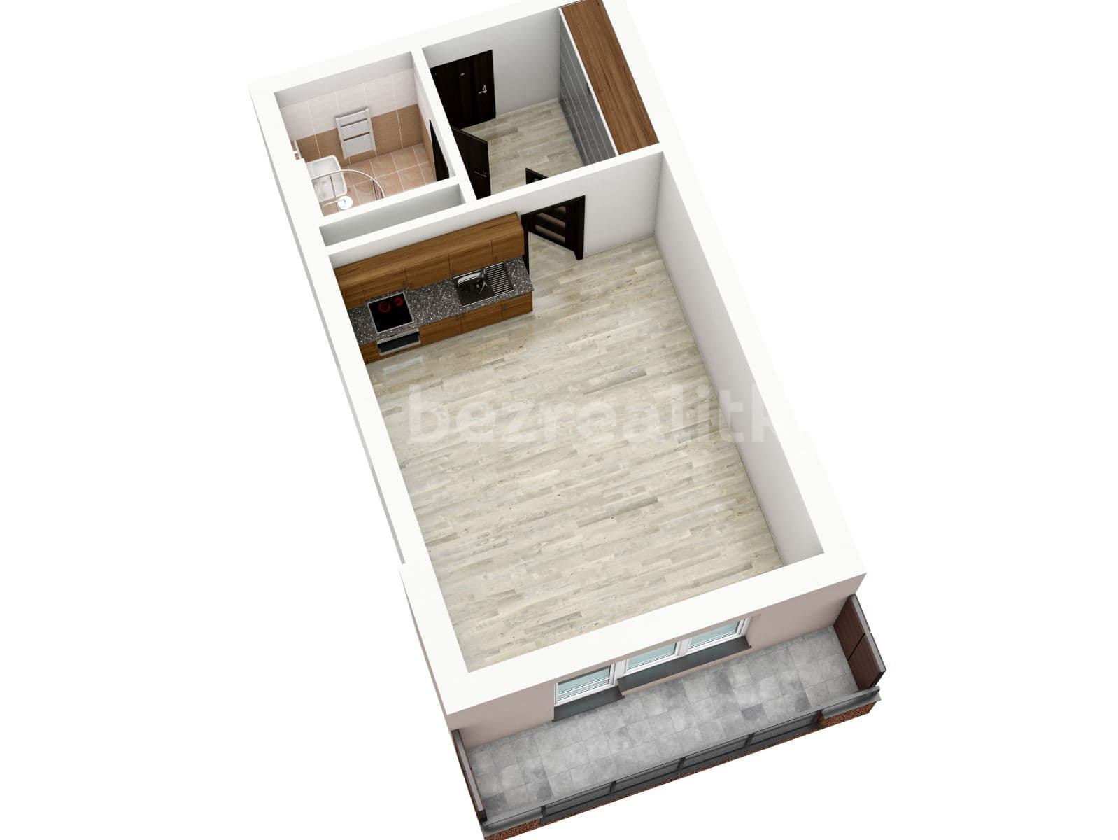 Prenájom bytu 1-izbový 38 m², Kadečkové, Praha, Praha Prenájom bytu 1-izbový 38 m², Kadečkové, Praha, Praha