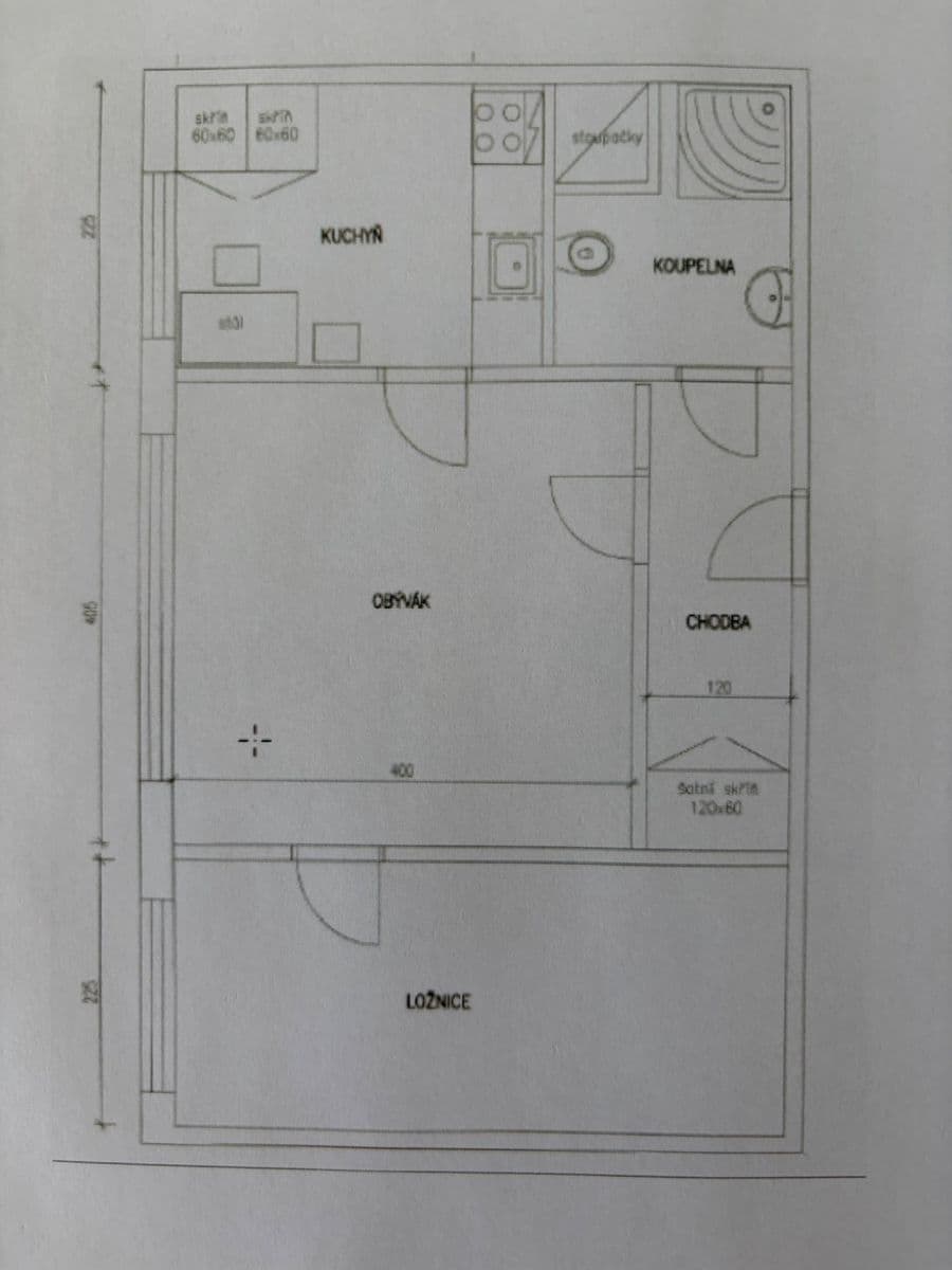 Prenájom bytu 2-izbový 47 m², Lamačova, Praha, Praha Prenájom bytu 2-izbový 47 m², Lamačova, Praha, Praha
