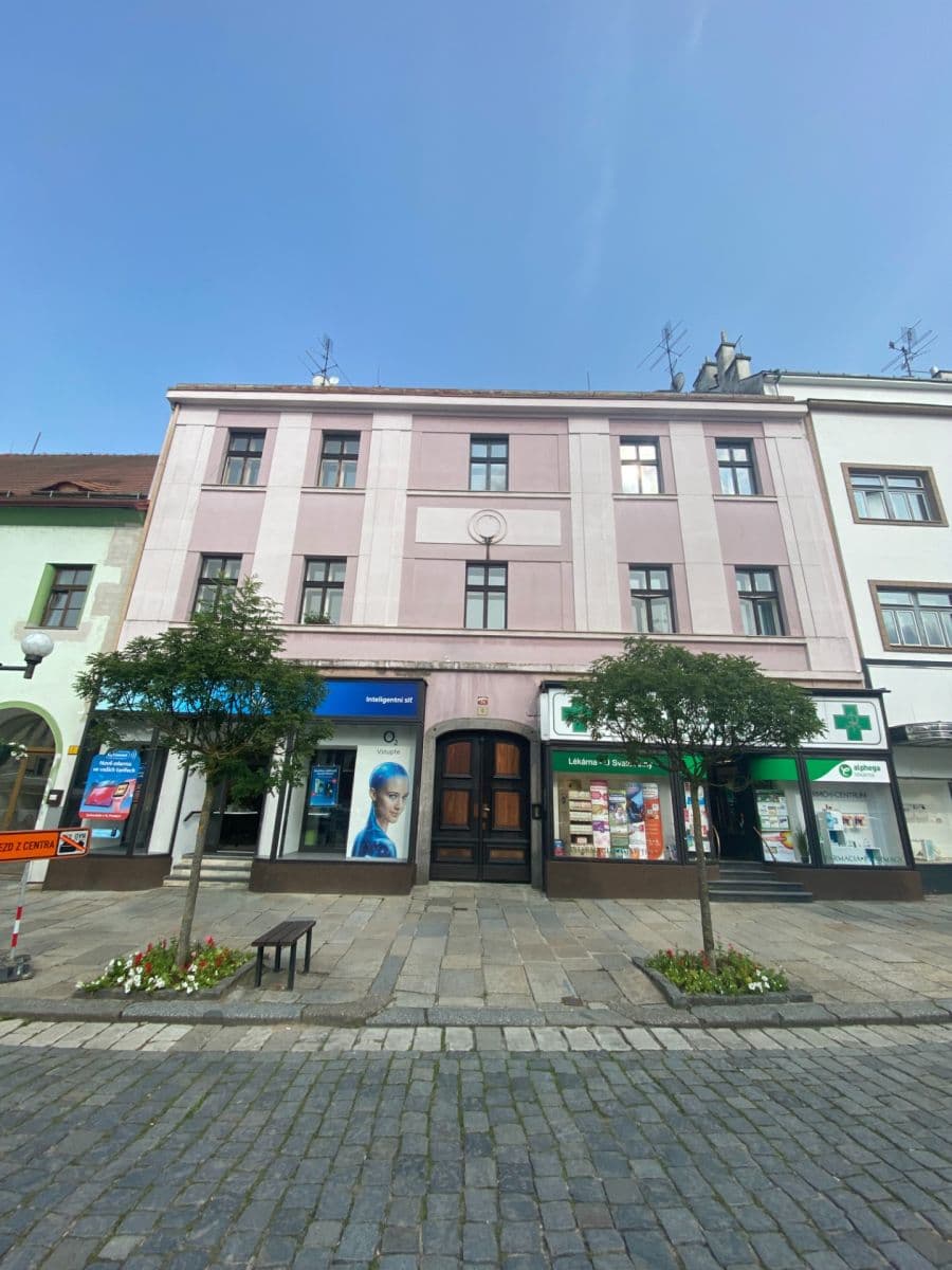 Prenájom bytu 3-izbový 100 m², Velké náměstí, Písek, Jihočeský kraj Prenájom bytu 3-izbový 100 m², Velké náměstí, Písek, Jihočeský kraj