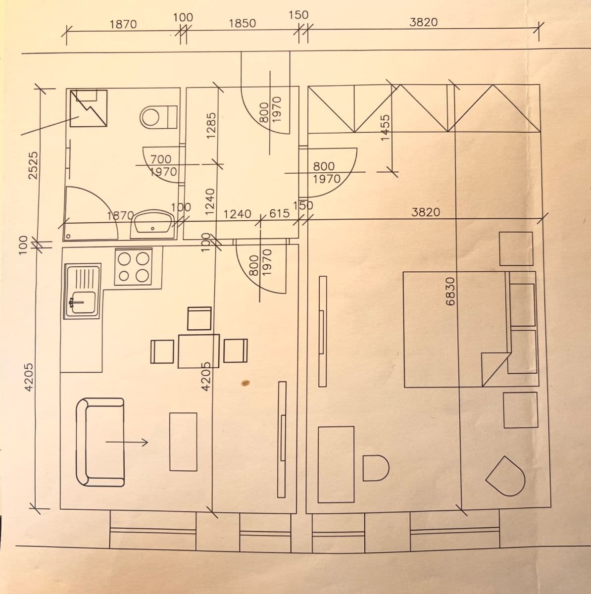 Prenájom bytu 2-izbový 55 m², Letenské náměstí, Praha, Praha Prenájom bytu 2-izbový 55 m², Letenské náměstí, Praha, Praha