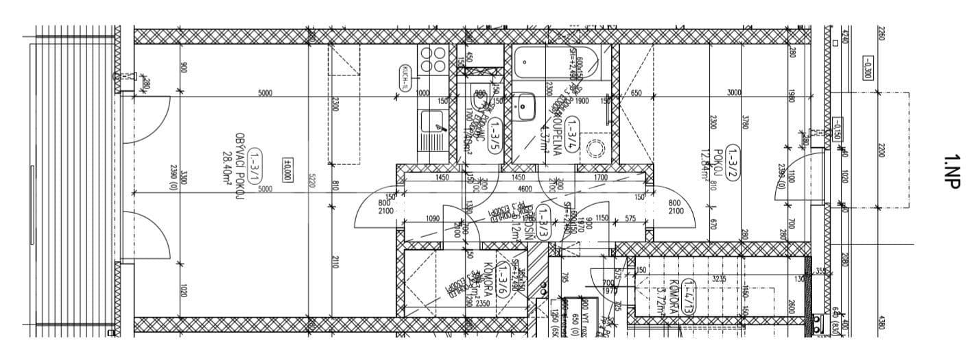 Prenájom bytu 2-izbový 60 m², Okrajová ulice, Hostivice, Středočeský kraj Prenájom bytu 2-izbový 60 m², Okrajová ulice, Hostivice, Středočeský kraj