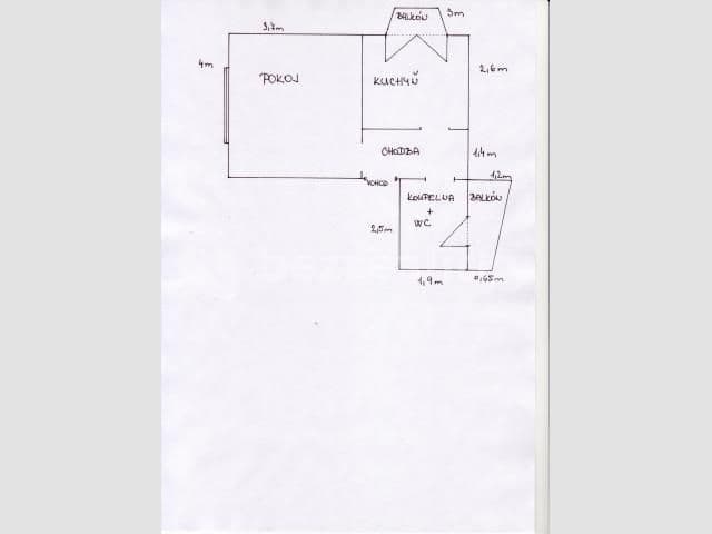 Prenájom bytu 1-izbový 32 m², Blanická, Olomouc, Olomoucký kraj Prenájom bytu 1-izbový 32 m², Blanická, Olomouc, Olomoucký kraj