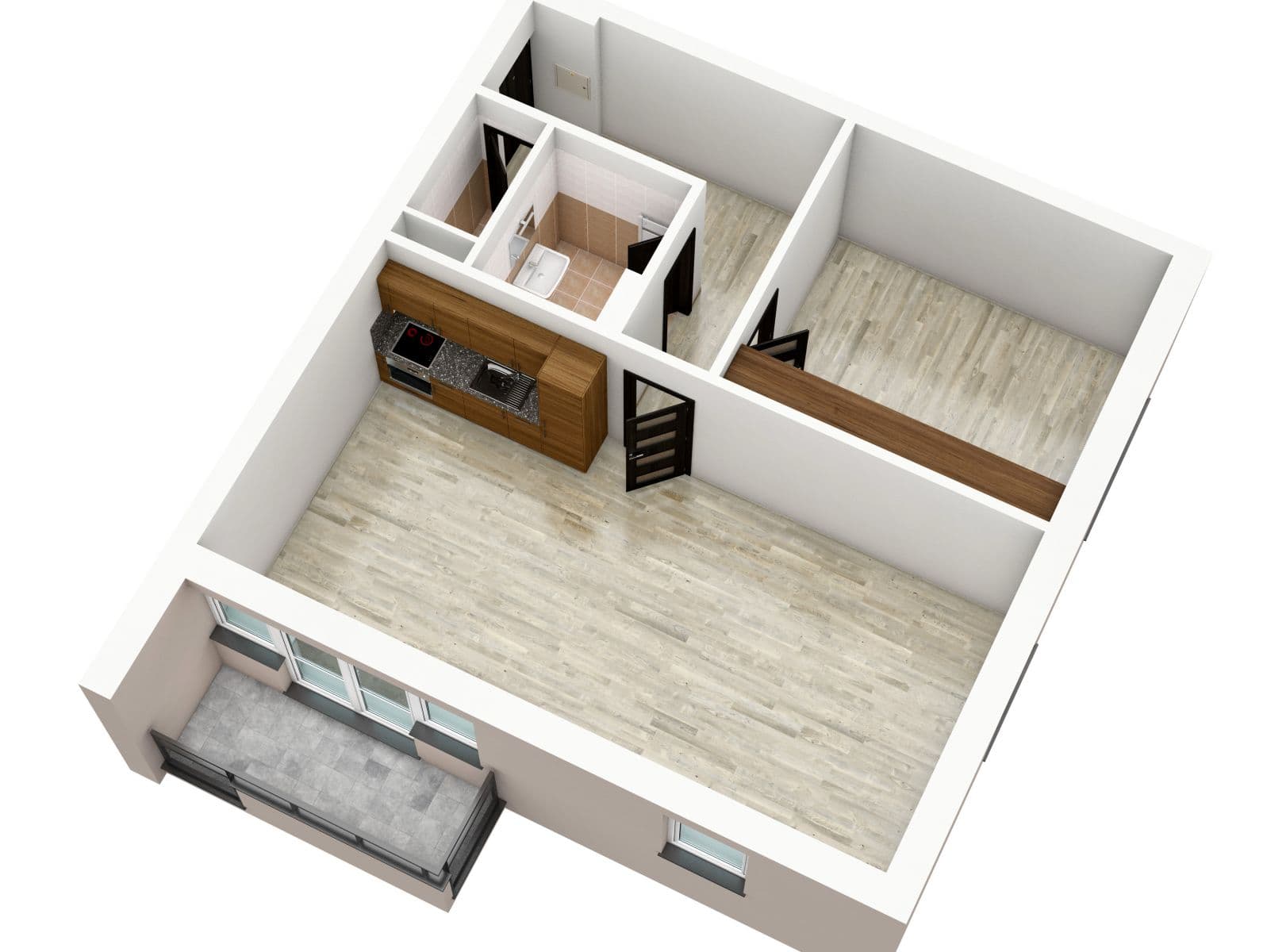 Prenájom bytu 2-izbový 60 m², Kadečkové, Praha, Praha Prenájom bytu 2-izbový 60 m², Kadečkové, Praha, Praha