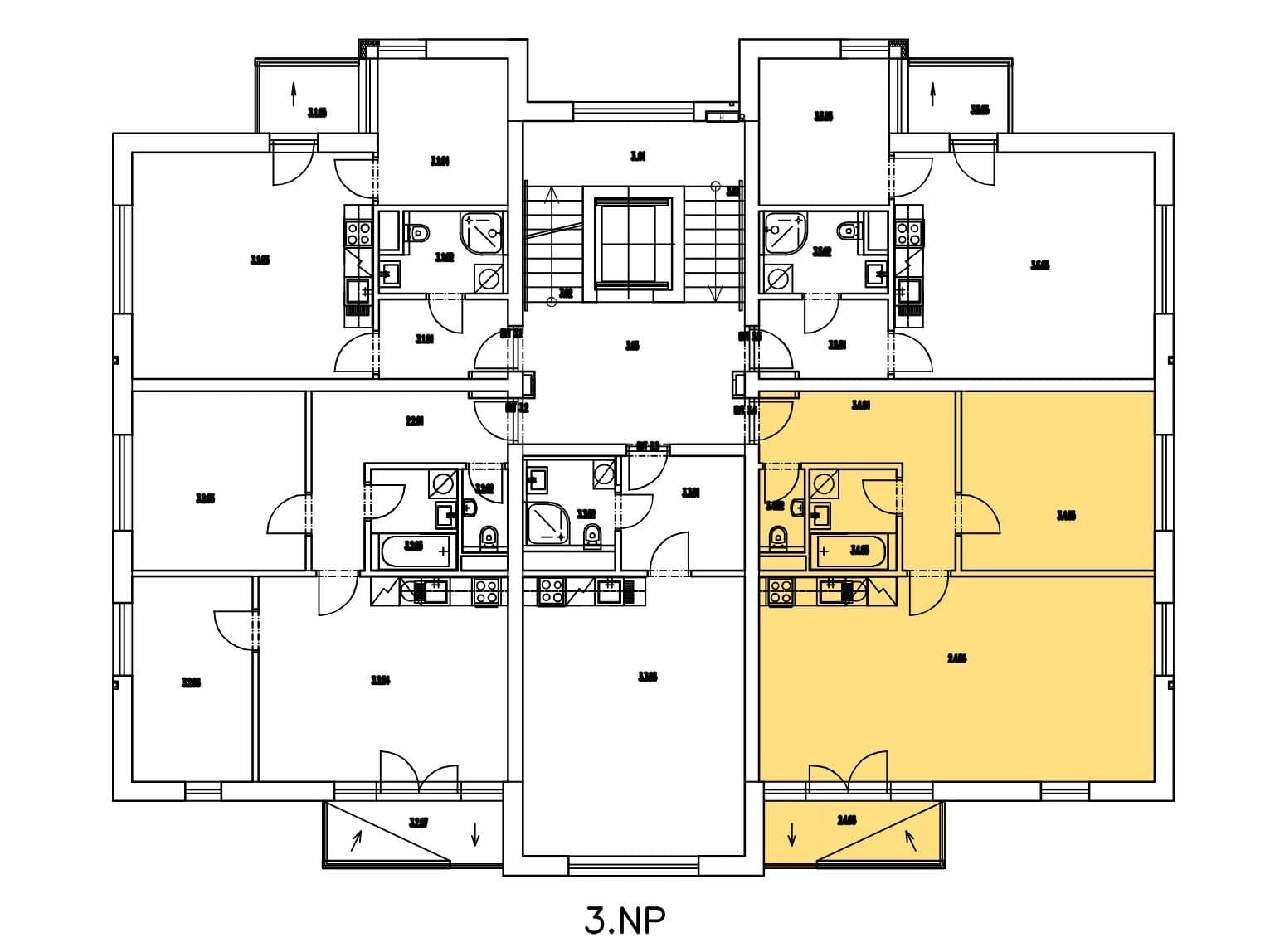 Prenájom bytu 2-izbový 60 m², Kadečkové, Praha, Praha Prenájom bytu 2-izbový 60 m², Kadečkové, Praha, Praha