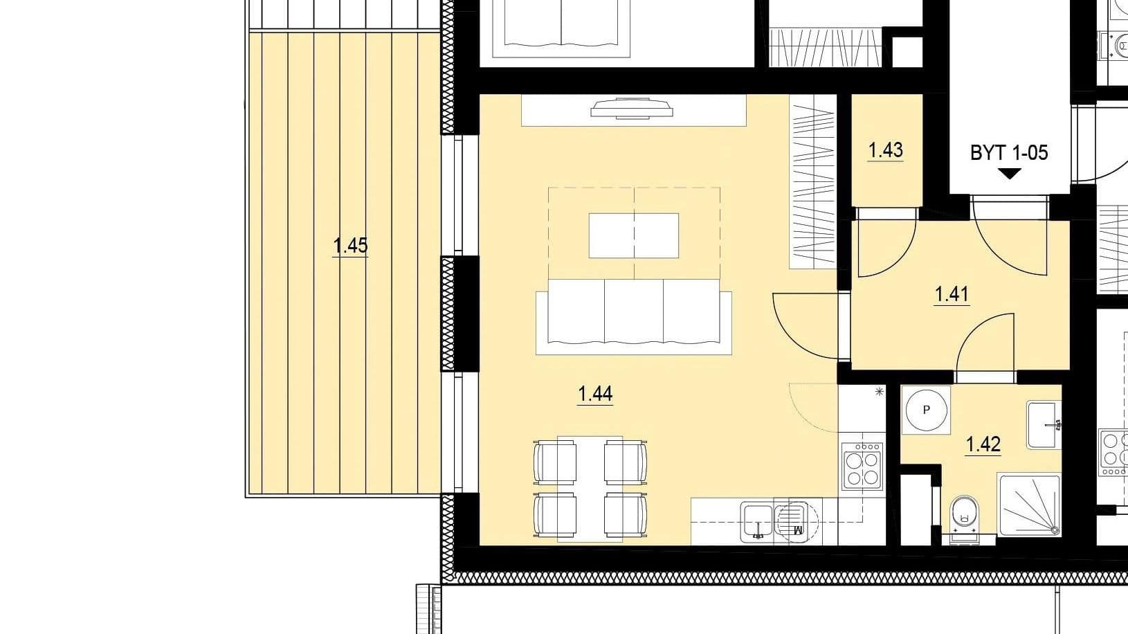 Prenájom bytu 1-izbový 37 m², Selská, Brno, Jihomoravský kraj Prenájom bytu 1-izbový 37 m², Selská, Brno, Jihomoravský kraj