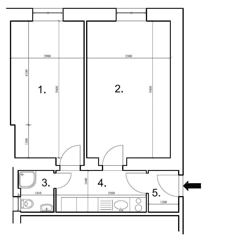 Prenájom bytu 2-izbový 45 m², Pod Karlovem, Praha, Praha Prenájom bytu 2-izbový 45 m², Pod Karlovem, Praha, Praha