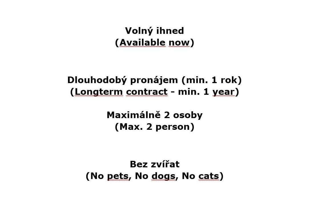 Prenájom bytu 2-izbový 51 m², Hlučkova, Praha, Praha Prenájom bytu 2-izbový 51 m², Hlučkova, Praha, Praha