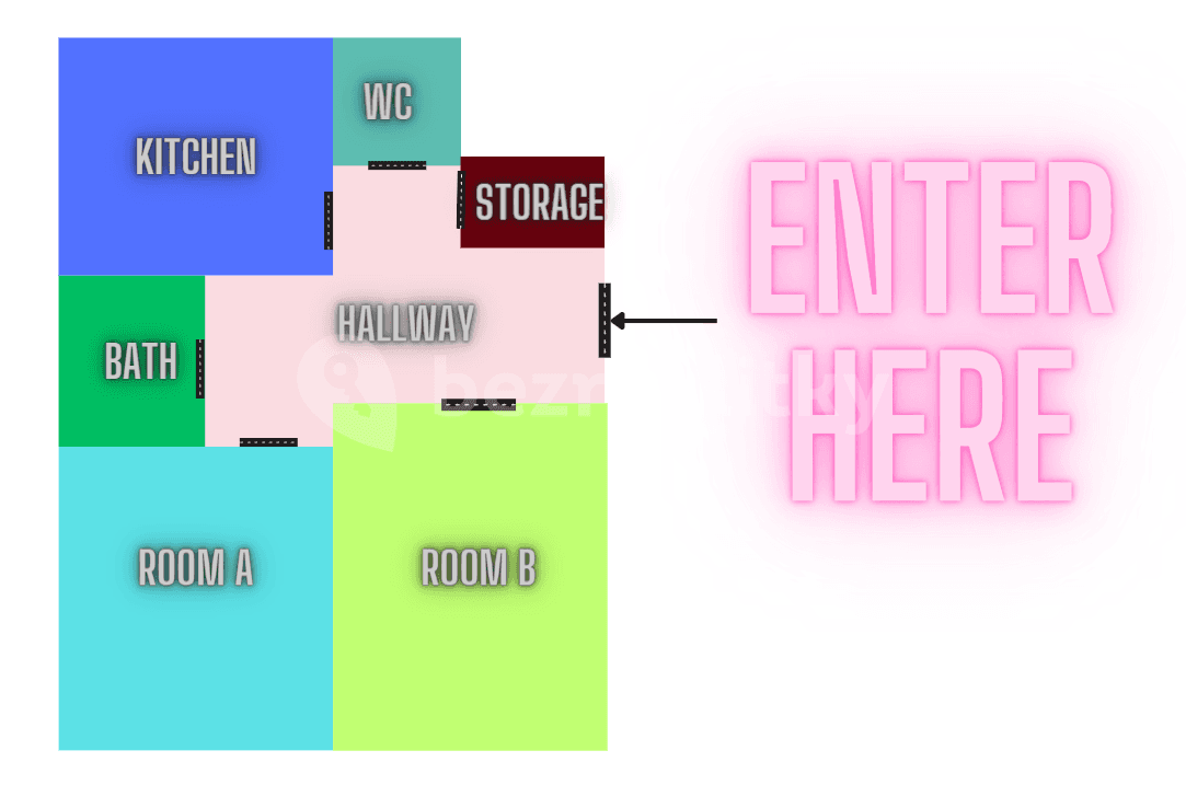 Prenájom bytu 2-izbový 84 m², Jaselská, Praha, Praha Prenájom bytu 2-izbový 84 m², Jaselská, Praha, Praha