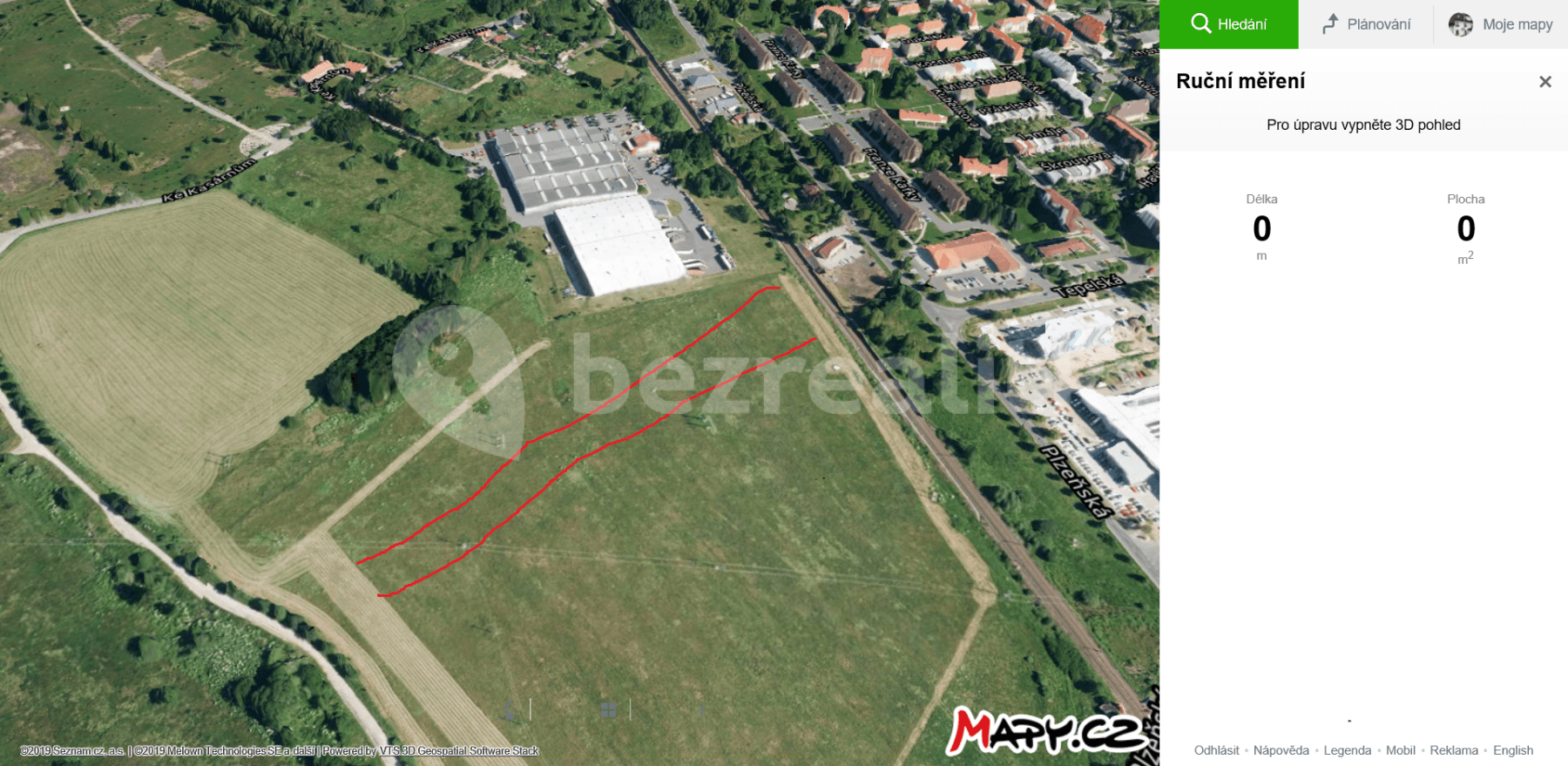 Predaj pozemku 12.278 m², Úšovice, Mariánské Lázně, Karlovarský kraj