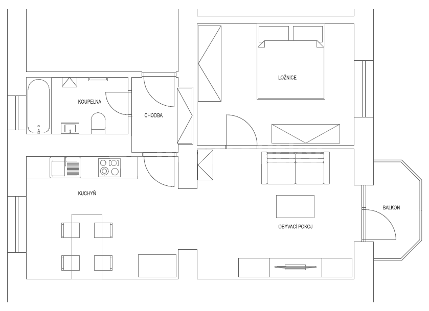 Prenájom bytu 2-izbový 54 m², Revoluční, Žďár nad Sázavou, Kraj Vysočina Prenájom bytu 2-izbový 54 m², Revoluční, Žďár nad Sázavou, Kraj Vysočina