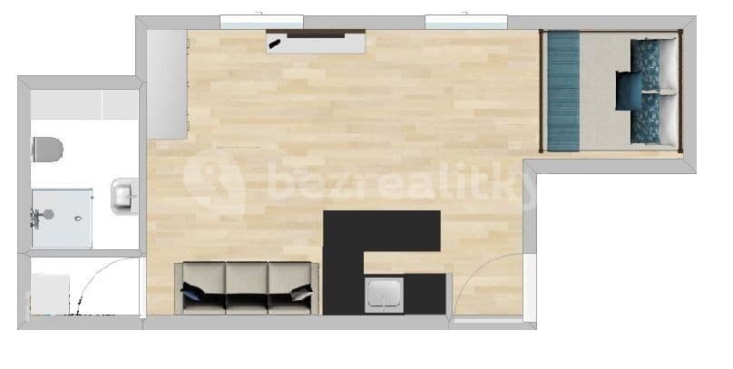 Prenájom bytu 1-izbový 49 m², Petrská, Praha, Praha Prenájom bytu 1-izbový 49 m², Petrská, Praha, Praha