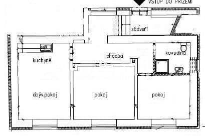 Prenájom bytu 3-izbový 60 m², Dubenecká, Praha, Praha Prenájom bytu 3-izbový 60 m², Dubenecká, Praha, Praha