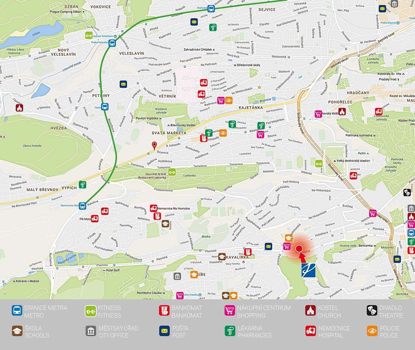 Prenájom bytu 1-izbový 30 m², Prachnerova, Praha, Praha Prenájom bytu 1-izbový 30 m², Prachnerova, Praha, Praha