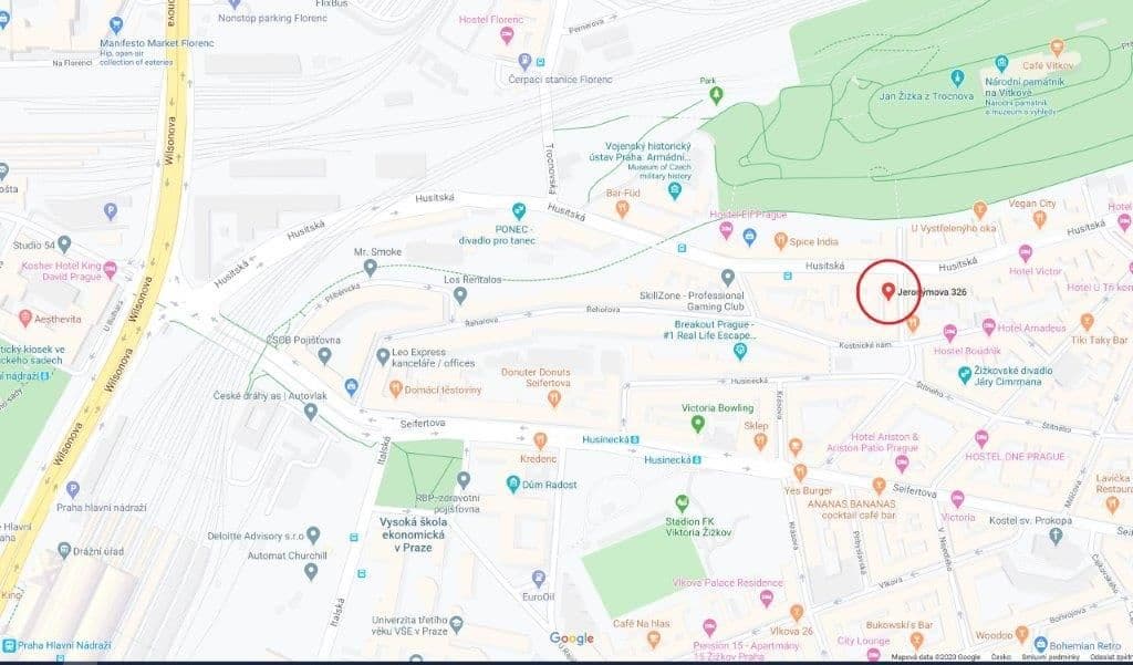 Prenájom bytu 1-izbový 36 m², Jeronýmova, Praha, Praha Prenájom bytu 1-izbový 36 m², Jeronýmova, Praha, Praha