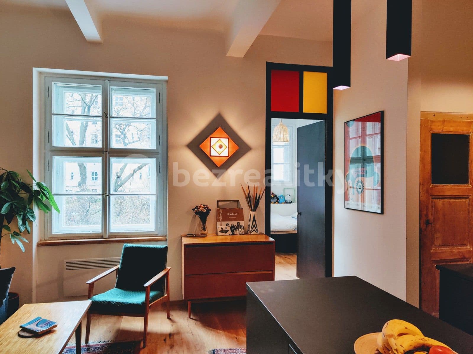 Prenájom bytu 3-izbový 66 m², Veverkova, Praha, Praha Prenájom bytu 3-izbový 66 m², Veverkova, Praha, Praha