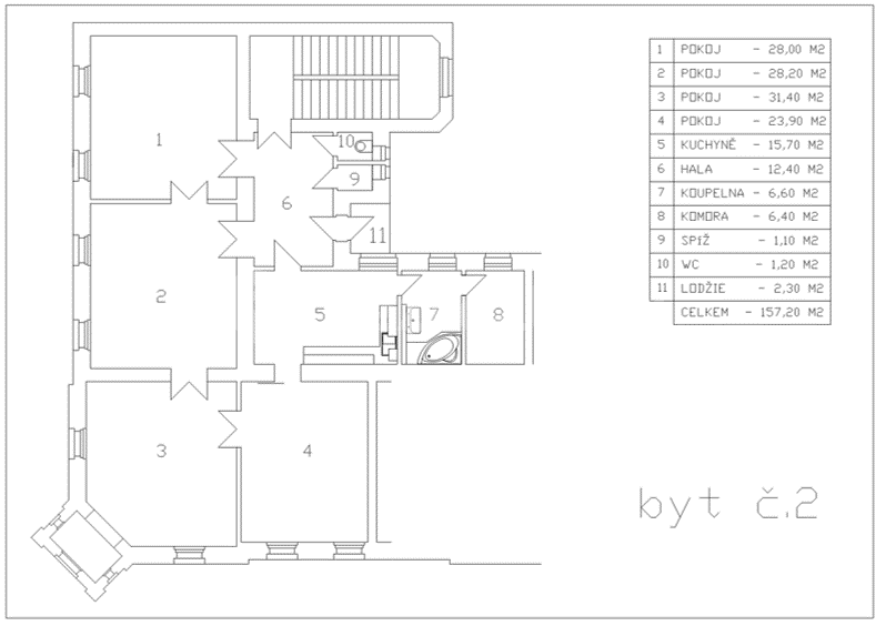 Prenájom bytu 4-izbový 155 m², Tř. Svobody, Olomouc, Olomoucký kraj Prenájom bytu 4-izbový 155 m², Tř. Svobody, Olomouc, Olomoucký kraj