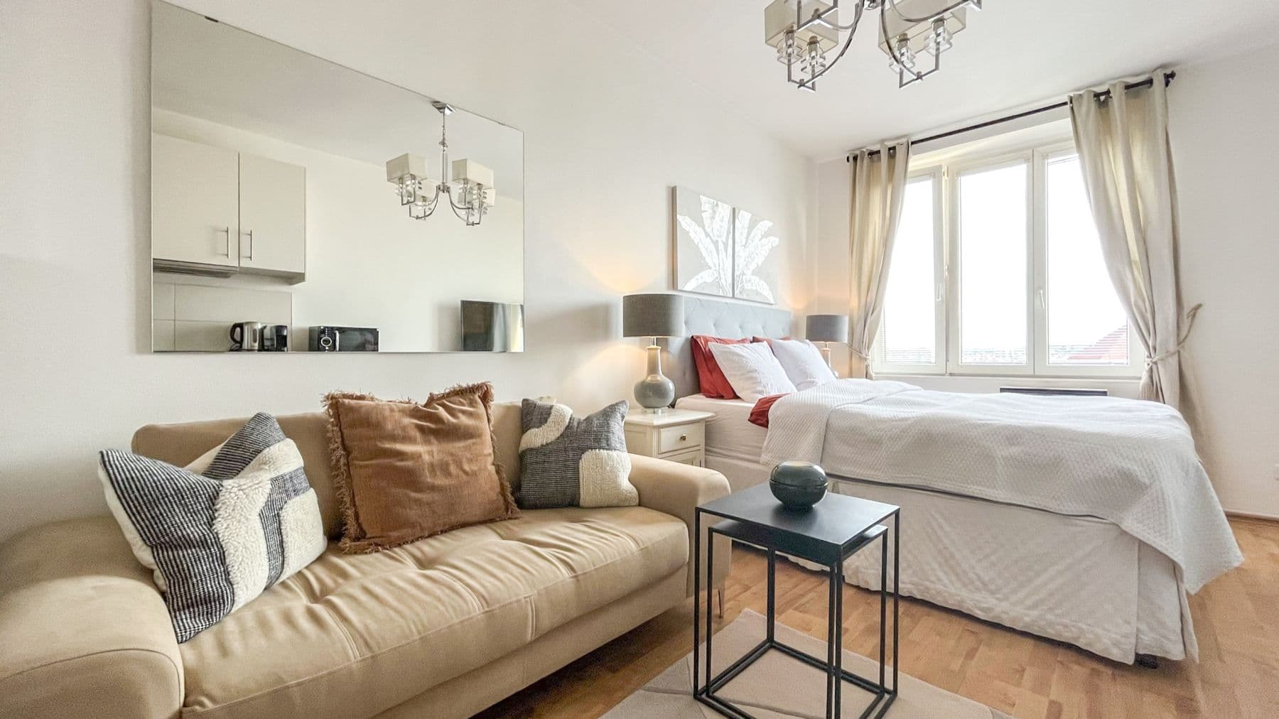 Prenájom bytu 1-izbový 28 m², Ruská, Praha, Praha Prenájom bytu 1-izbový 28 m², Ruská, Praha, Praha