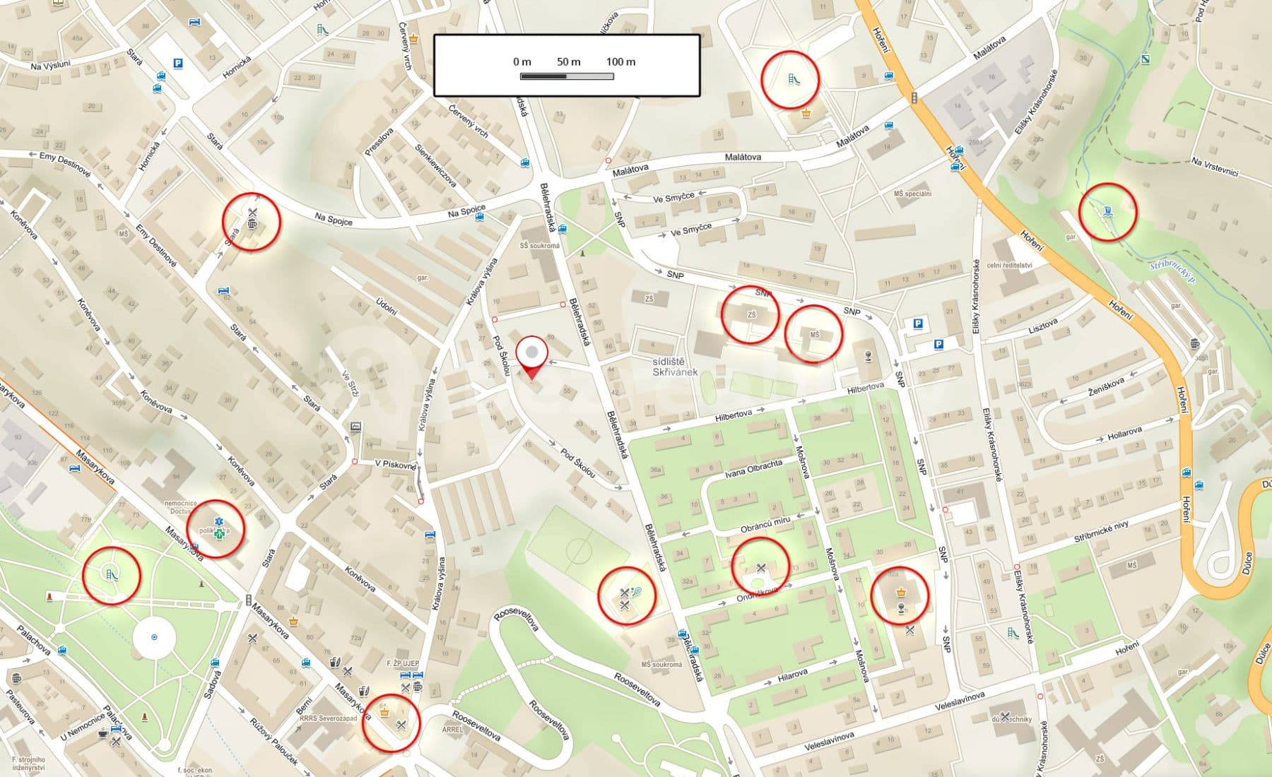 Prenájom bytu 2-izbový 57 m², Pod Školou, Ústí nad Labem, Ústecký kraj Prenájom bytu 2-izbový 57 m², Pod Školou, Ústí nad Labem, Ústecký kraj