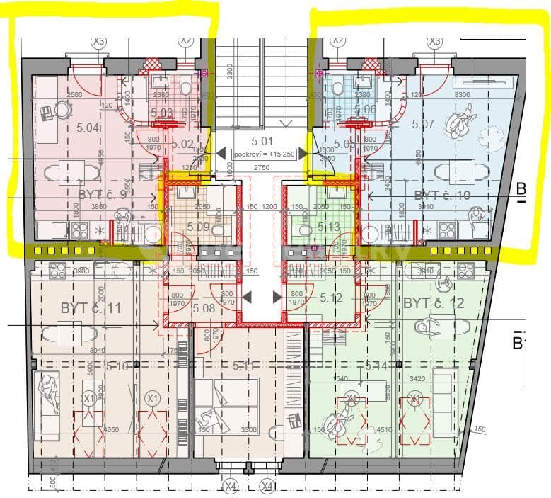 Prenájom bytu Garsoniéra 33 m², Moskevská, Praha, Praha Prenájom bytu Garsoniéra 33 m², Moskevská, Praha, Praha