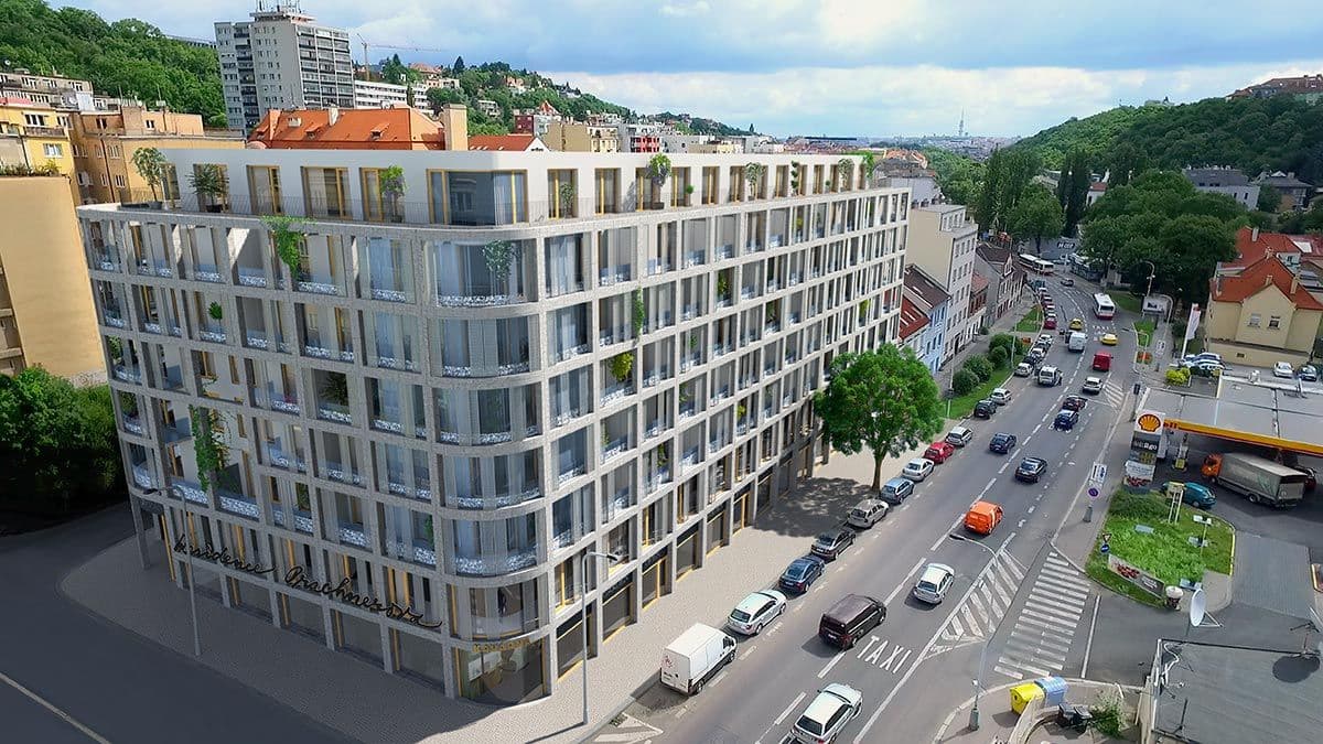 Prenájom bytu 1-izbový 33 m², Hlaváčkova, Praha, Praha Prenájom bytu 1-izbový 33 m², Hlaváčkova, Praha, Praha