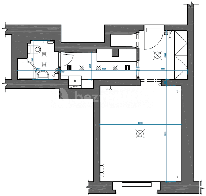 Prenájom bytu 1-izbový 33 m², Koulova, Praha, Praha Prenájom bytu 1-izbový 33 m², Koulova, Praha, Praha