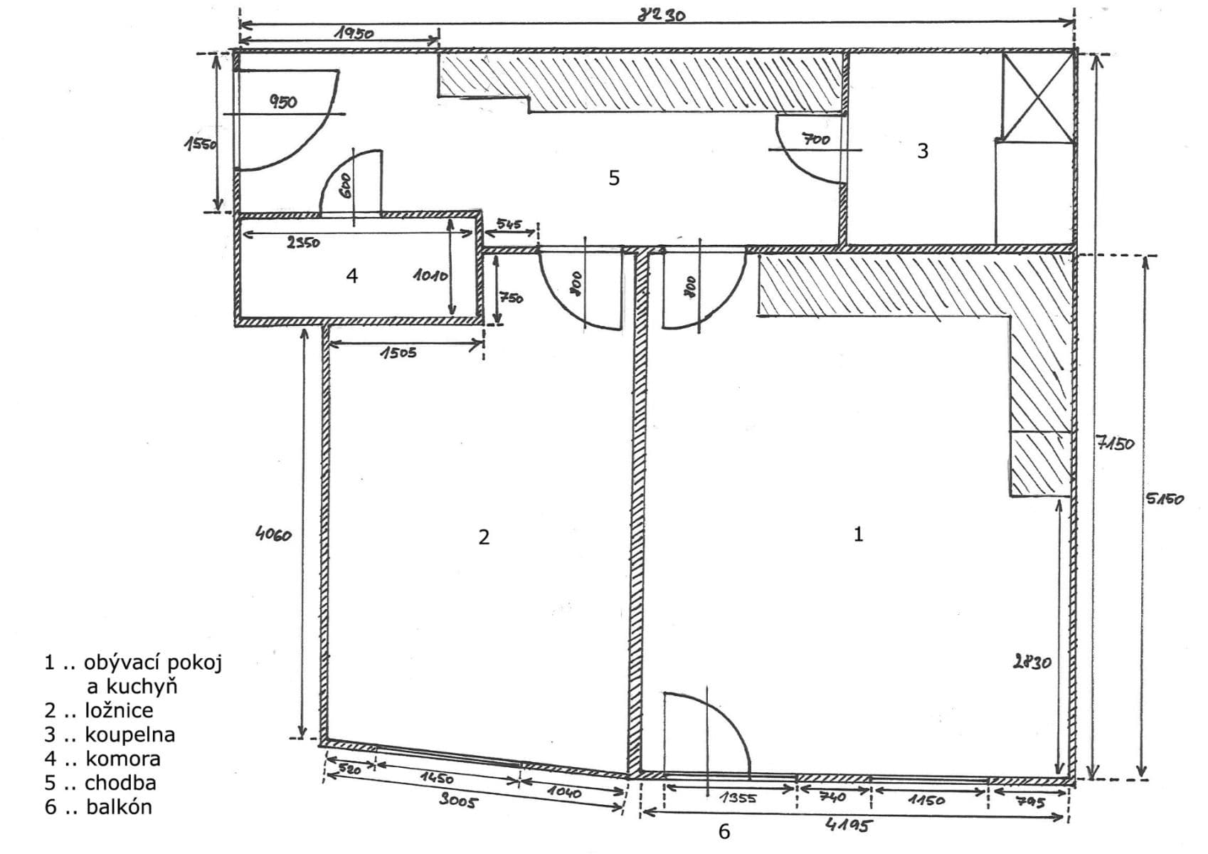 Prenájom bytu 2-izbový 55 m², Kovanecká, Praha, Praha Prenájom bytu 2-izbový 55 m², Kovanecká, Praha, Praha