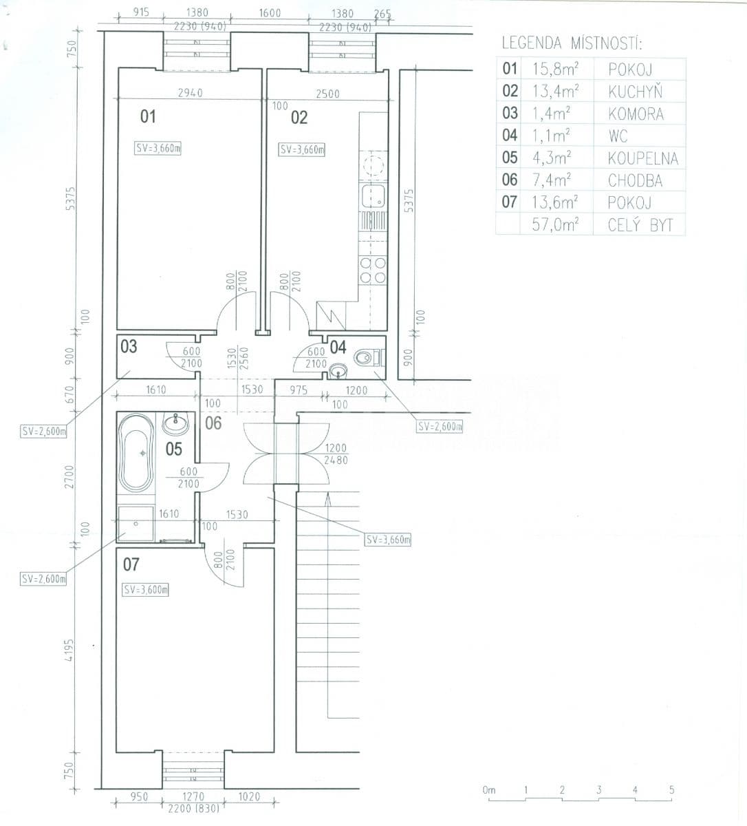 Prenájom bytu 2-izbový 57 m², Opletalova, Praha, Praha Prenájom bytu 2-izbový 57 m², Opletalova, Praha, Praha