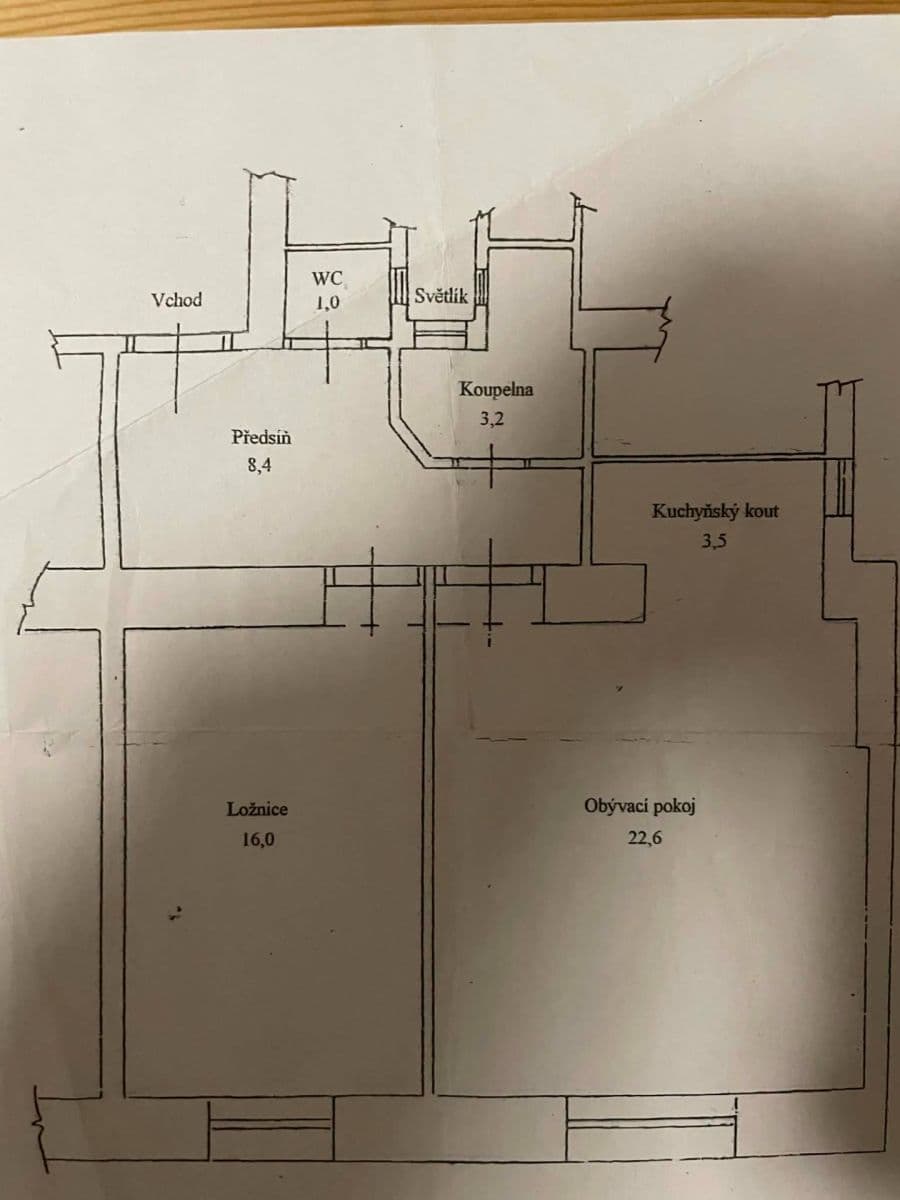 Prenájom bytu 2-izbový 55 m², Komunardů, Praha, Praha Prenájom bytu 2-izbový 55 m², Komunardů, Praha, Praha