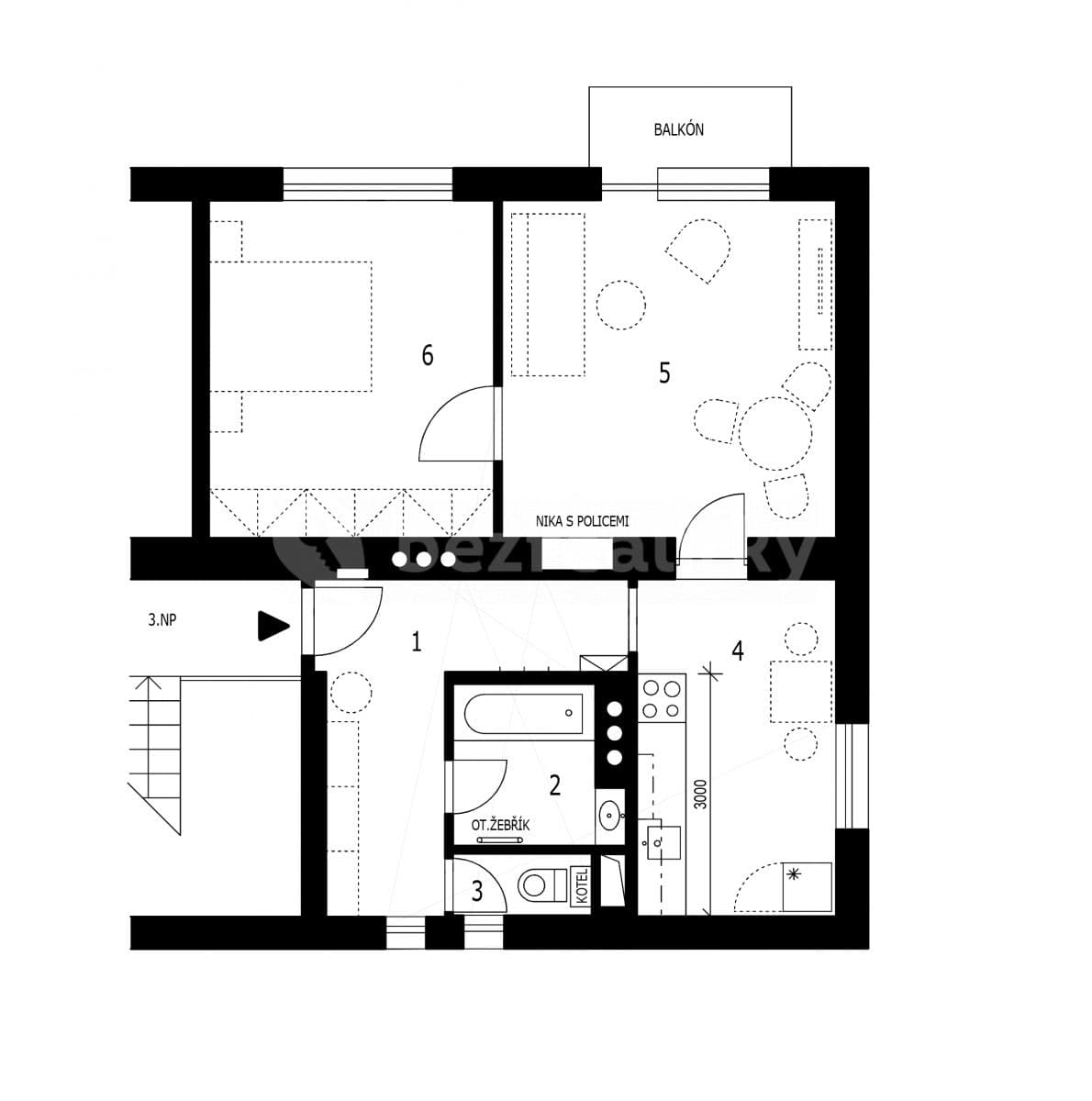 Prenájom bytu 2-izbový 60 m², 9. května, Litomyšl, Pardubický kraj Prenájom bytu 2-izbový 60 m², 9. května, Litomyšl, Pardubický kraj