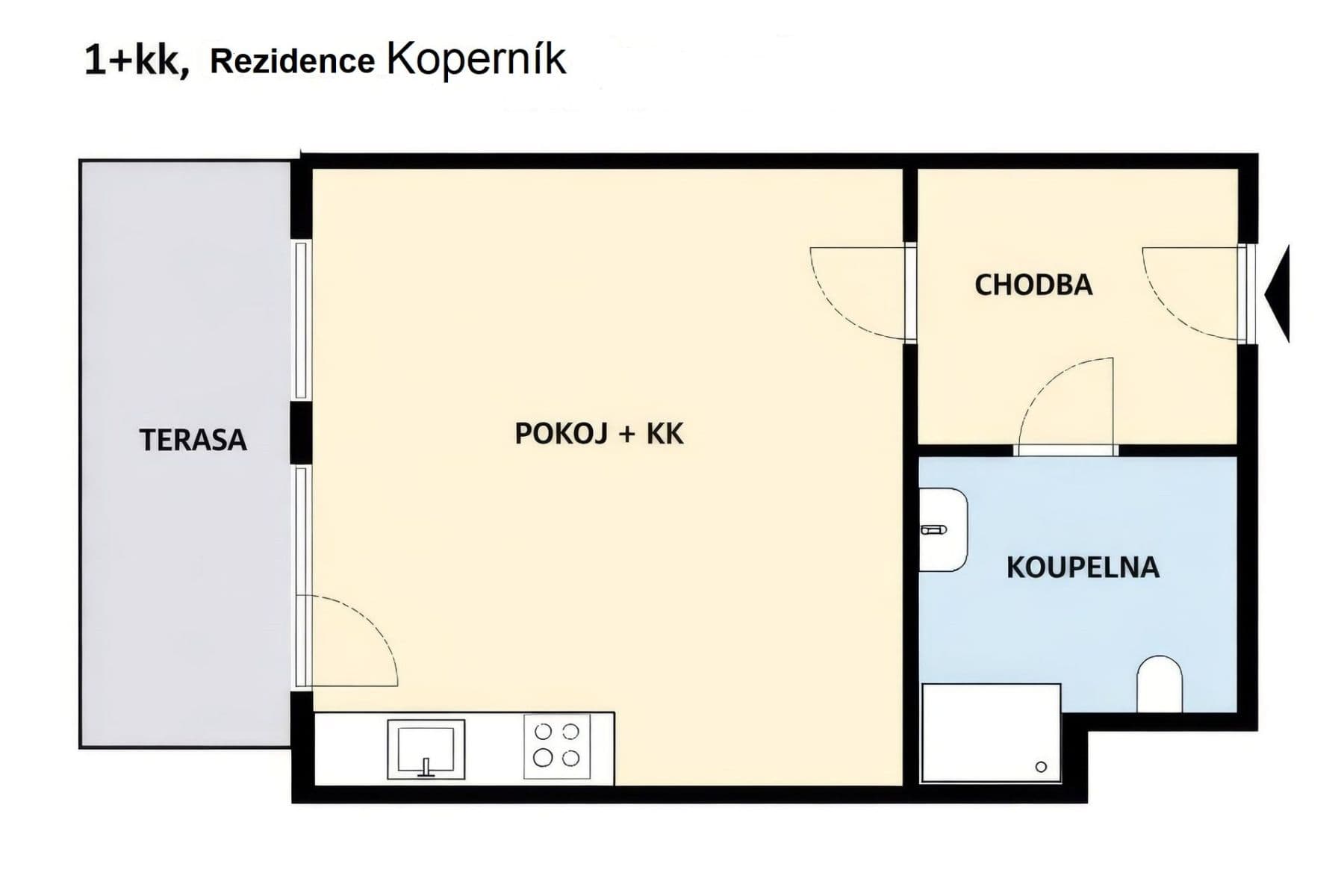 Prenájom bytu 1-izbový 36 m², Koperníkova, Brno, Jihomoravský kraj Prenájom bytu 1-izbový 36 m², Koperníkova, Brno, Jihomoravský kraj