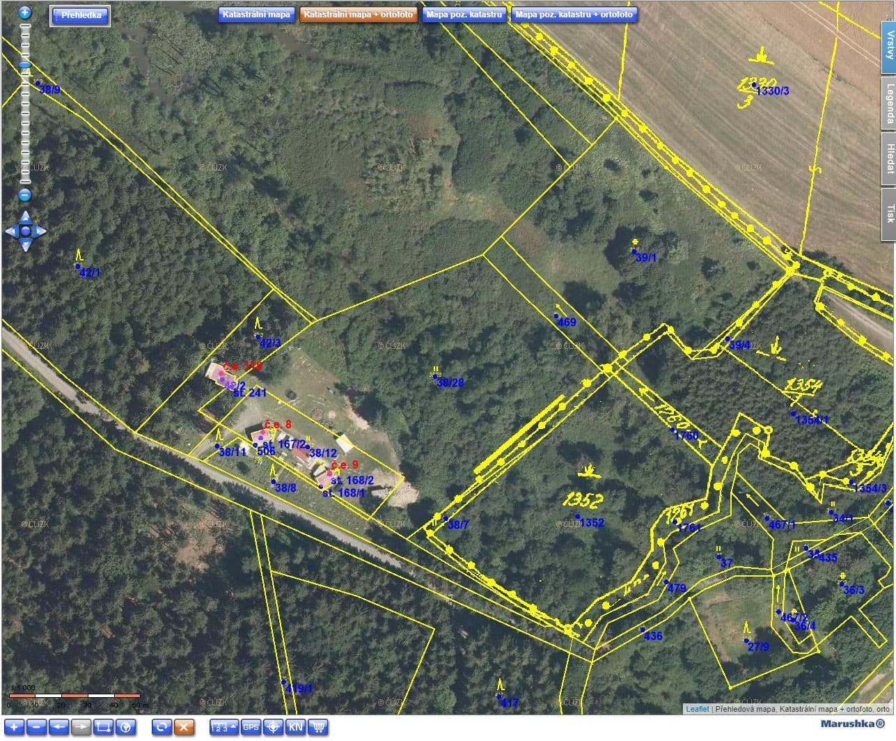 Predaj rekreačného objektu 21.852 m², pozemek 21.852 m², Krucemburk, Kraj Vysočina Predaj rekreačného objektu 21.852 m², pozemek 21.852 m², Krucemburk, Kraj Vysočina