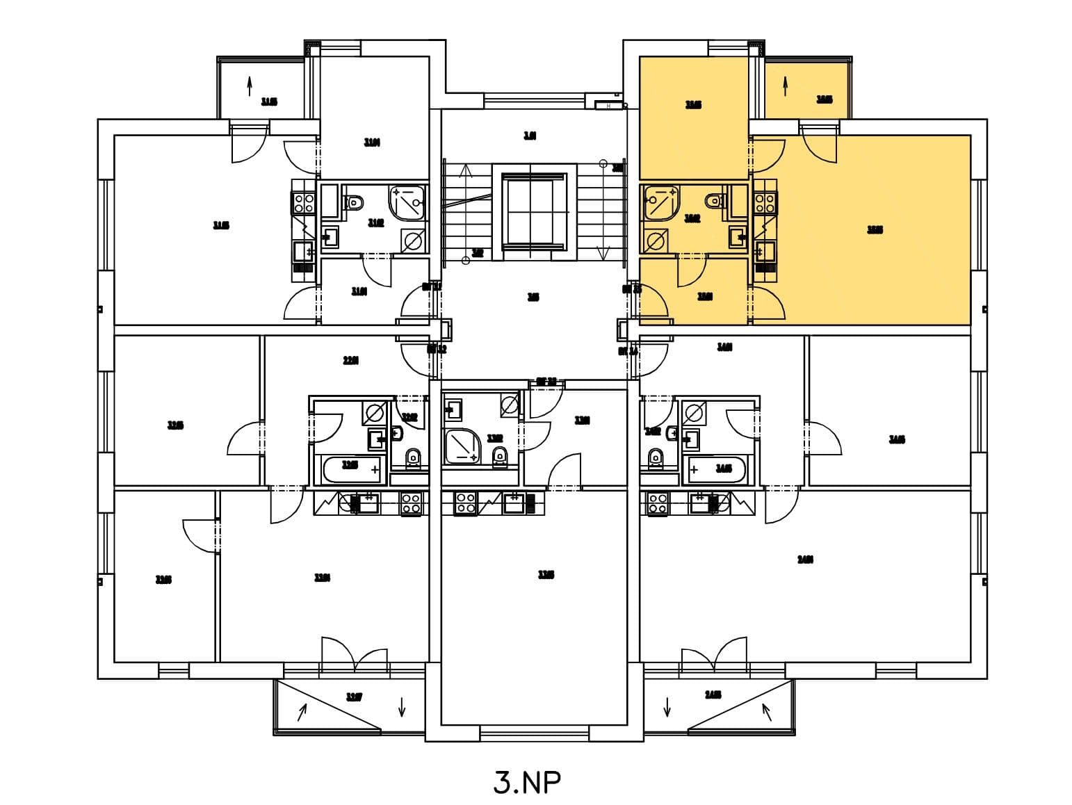 Prenájom bytu 2-izbový 42 m², Kadečkové, Praha, Praha Prenájom bytu 2-izbový 42 m², Kadečkové, Praha, Praha