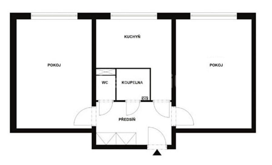 Prenájom bytu 2-izbový 52 m², Práčská, Praha, Praha Prenájom bytu 2-izbový 52 m², Práčská, Praha, Praha