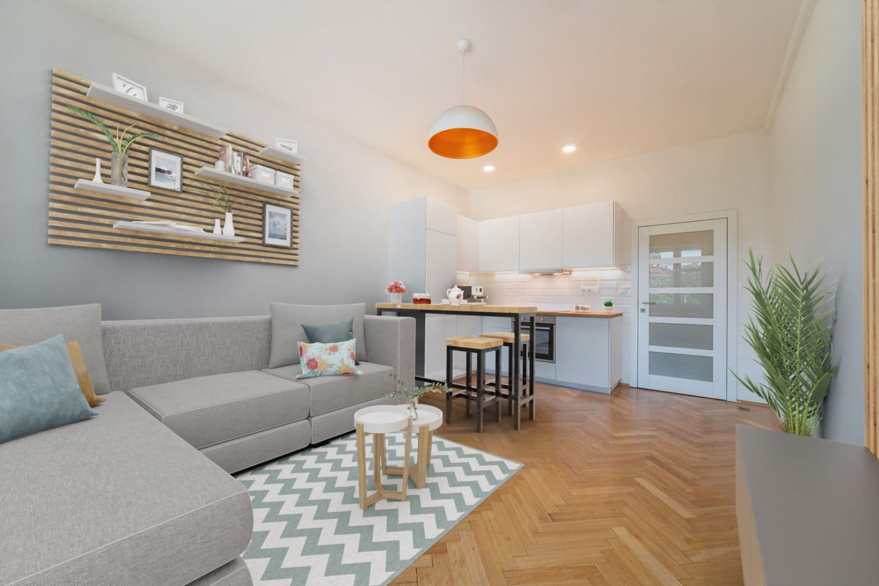 Prenájom bytu 1-izbový 28 m², Nádražní, Praha, Praha Prenájom bytu 1-izbový 28 m², Nádražní, Praha, Praha