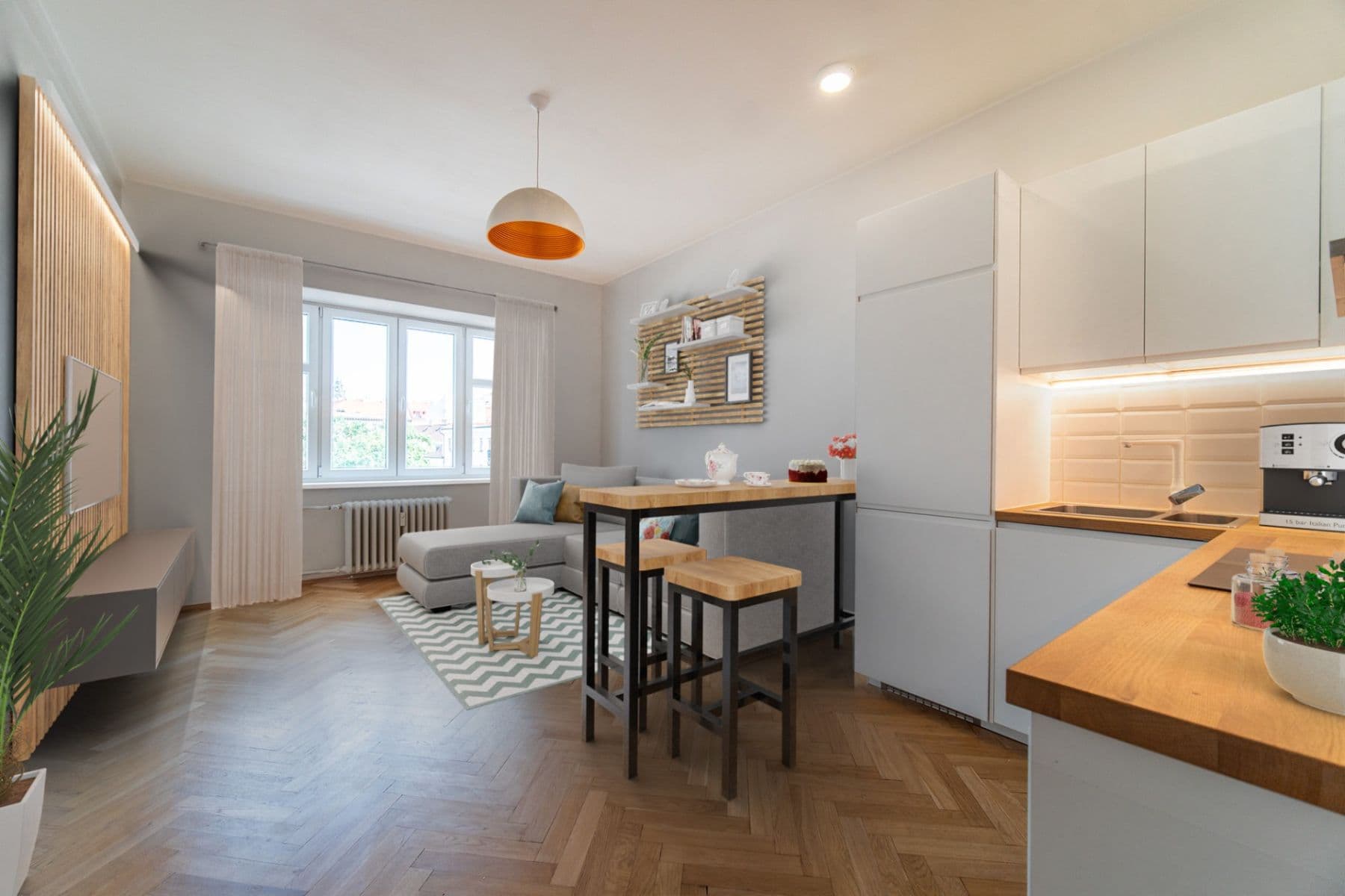 Prenájom bytu 1-izbový 28 m², Nádražní, Praha, Praha Prenájom bytu 1-izbový 28 m², Nádražní, Praha, Praha